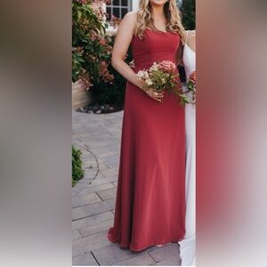 Mori Lee Style 21559 Dress in Terracota